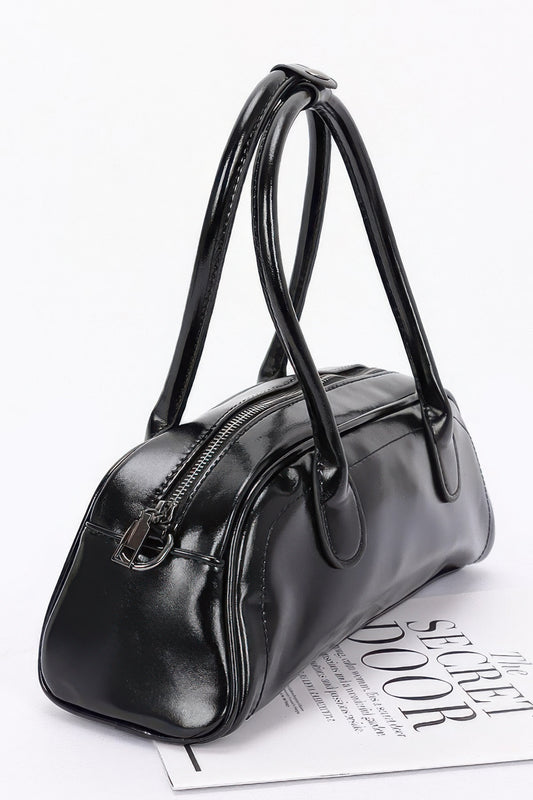 Faux Leather Sport Bag - Tigbul's Variety Fashion Shop