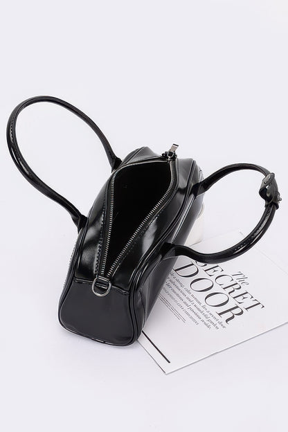 Faux Leather Sport Bag - Tigbul's Variety Fashion Shop