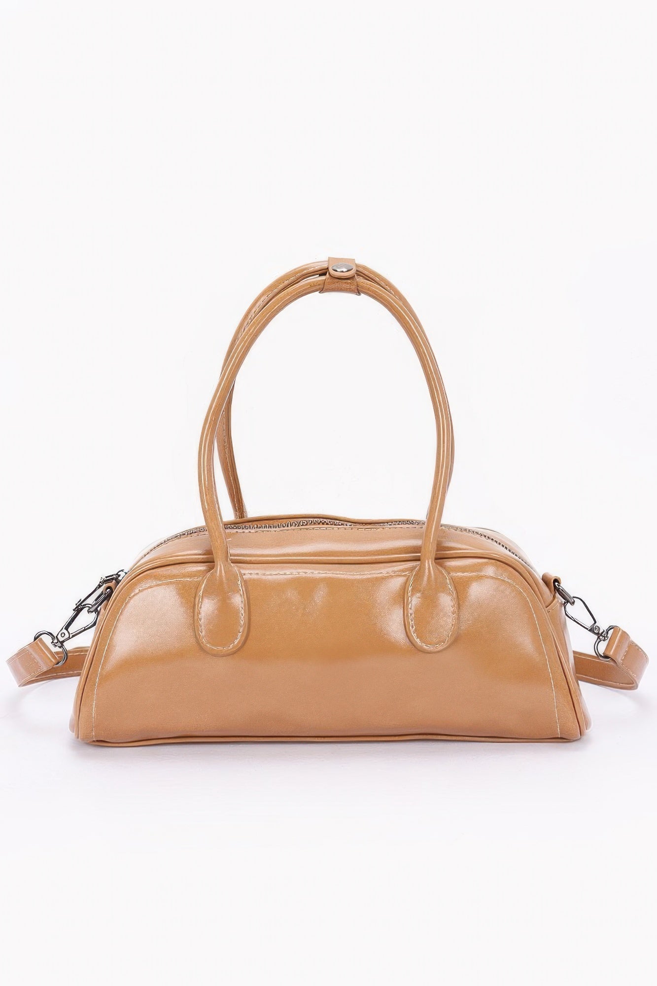 Faux Leather Sport Bag - Tigbul's Variety Fashion Shop