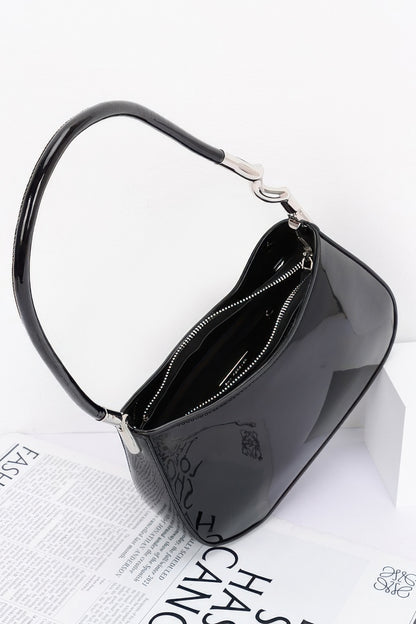 Enamel Shoulder Bag - Tigbul's Variety Fashion Shop