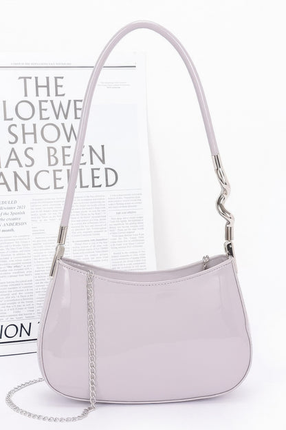 Enamel Shoulder Bag - Tigbul's Variety Fashion Shop