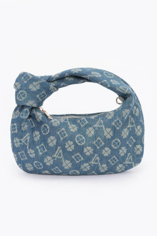 Denim Hobo Bag - Tigbul's Variety Fashion Shop
