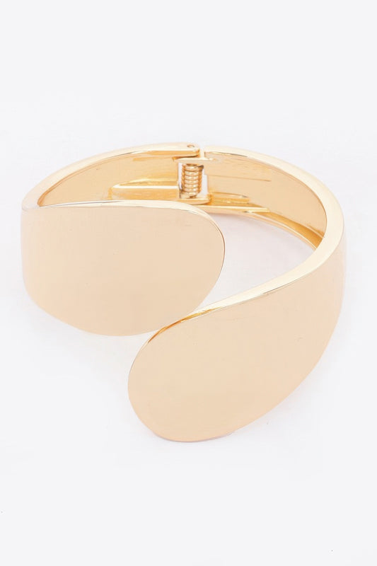 Metal Spring Hinge Bracelet - Tigbul's Variety Fashion Shop
