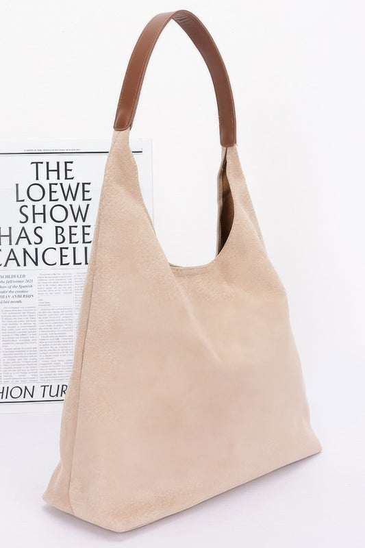 Faux Suede Bindle Bag W/ Pouch - Tigbul's Variety Fashion Shop