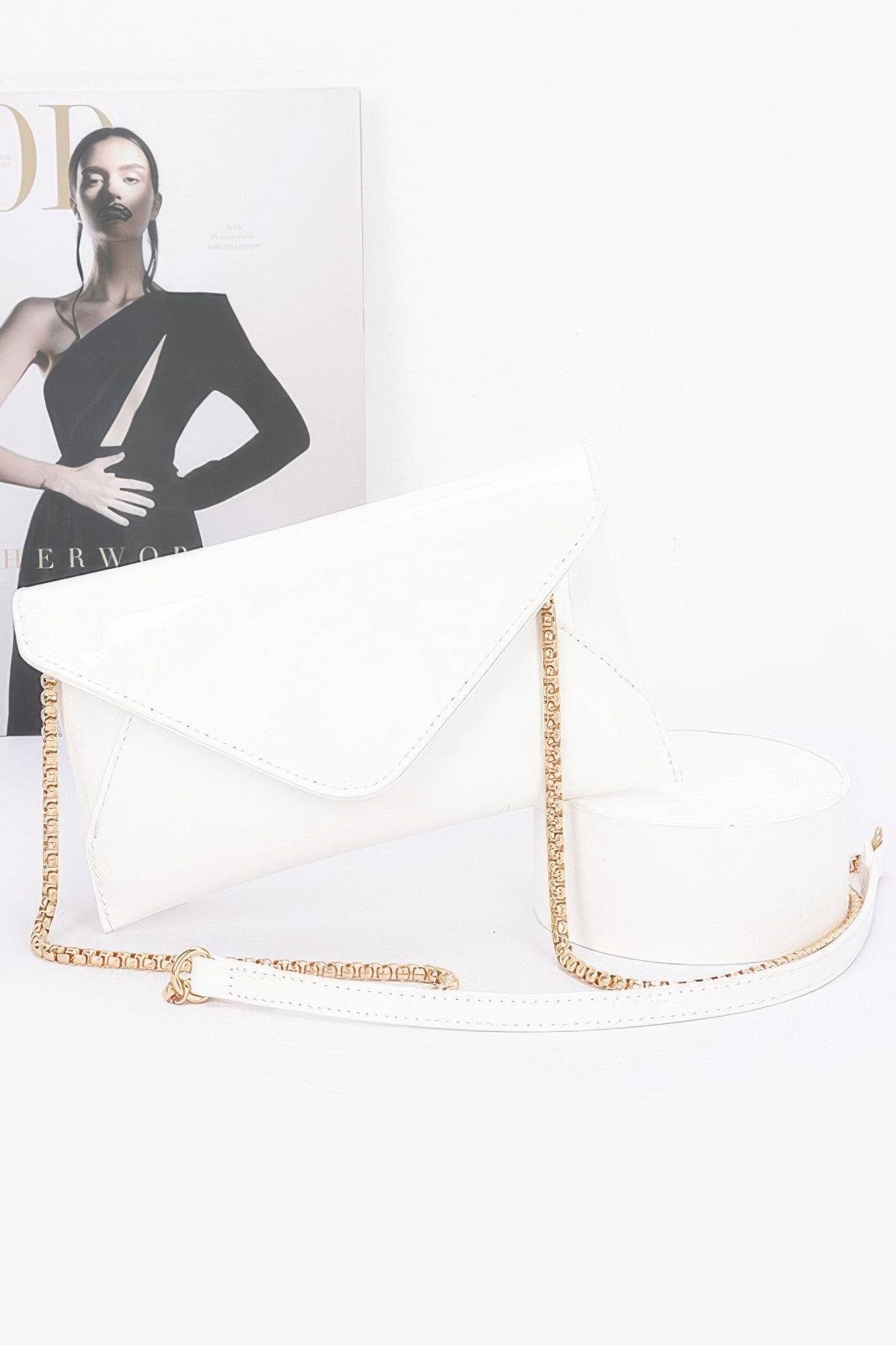 Enamel Envelope Clutch - Tigbul's Variety Fashion Shop
