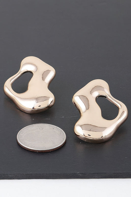 Abstract Modern Puddle Earrings - Tigbul's Variety Fashion Shop