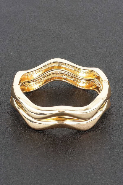Curved Elegance Bracelet - Tigbul's Variety Fashion Shop