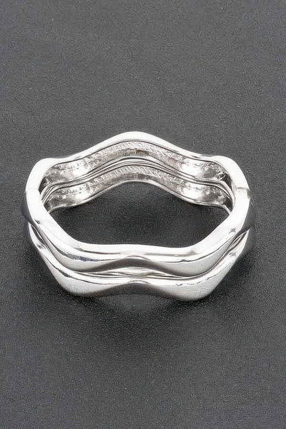 Curved Elegance Bracelet - Tigbul's Variety Fashion Shop