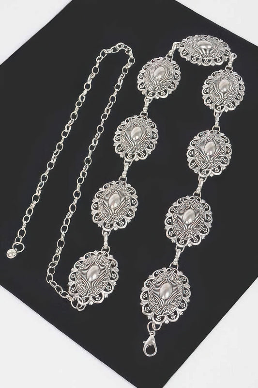Western Style Metal Chain Belt - Tigbul's Variety Fashion Shop