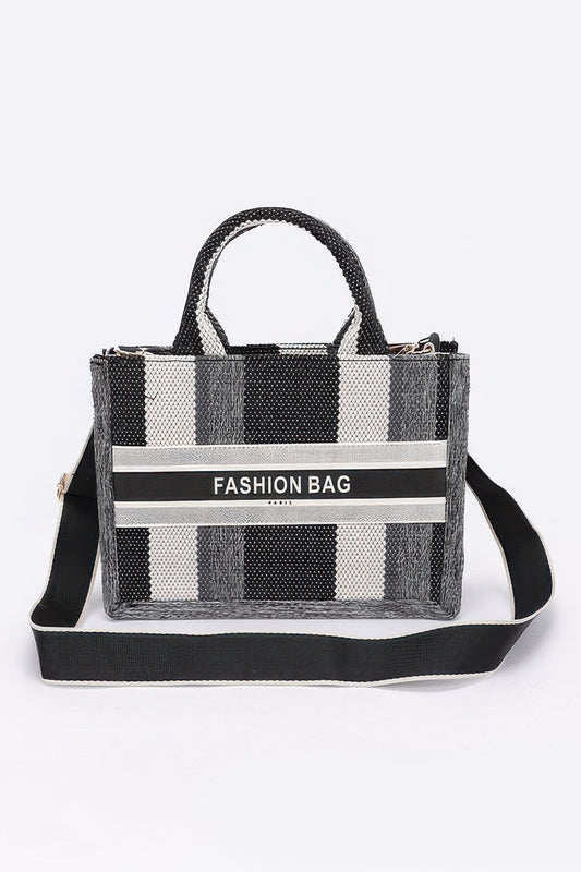 Pleated Faux Leather Crossbody Bag - Tigbul's Variety Fashion Shop