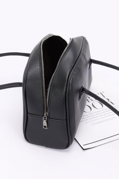 Faux Leather Sport Bag - Tigbul's Variety Fashion Shop
