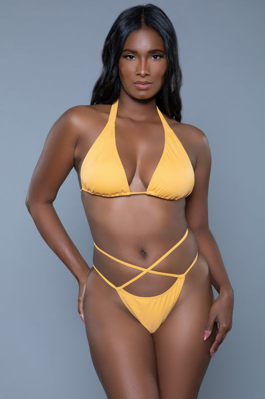 Yellow Abigail Bikini Set - Tigbul's Variety Fashion Shop