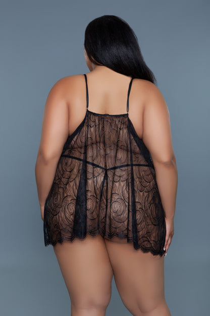 Daisy 2 Piece Babydoll - Tigbul's Variety Fashion Shop