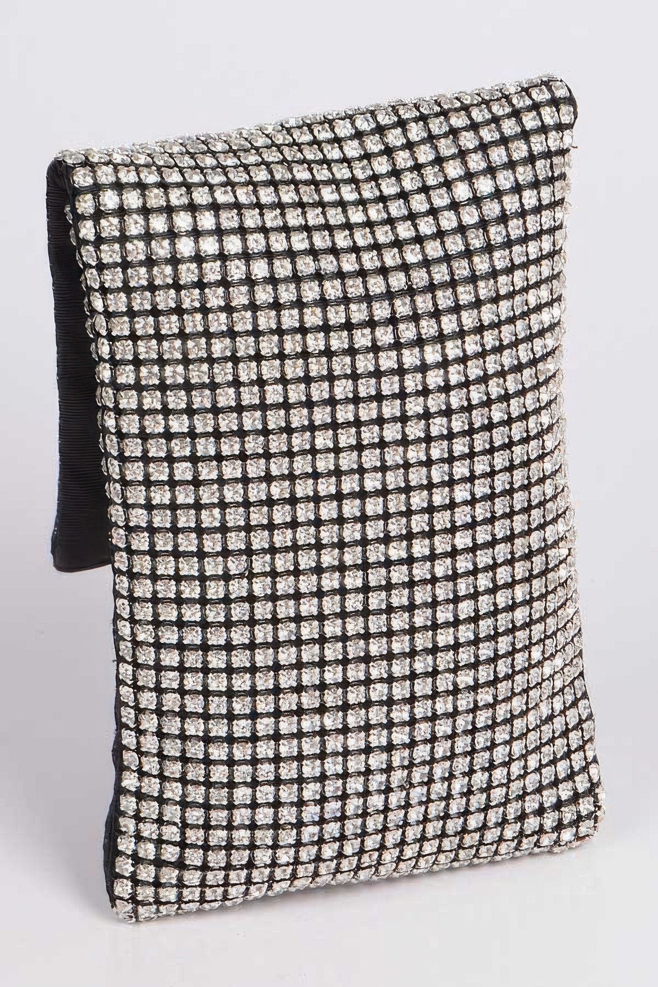 Rhinestone Rectangular Clutch - Tigbul's Variety Fashion Shop
