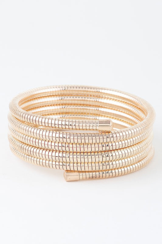Multi Snake Chain Wrap Bracelet - Tigbul's Variety Fashion Shop
