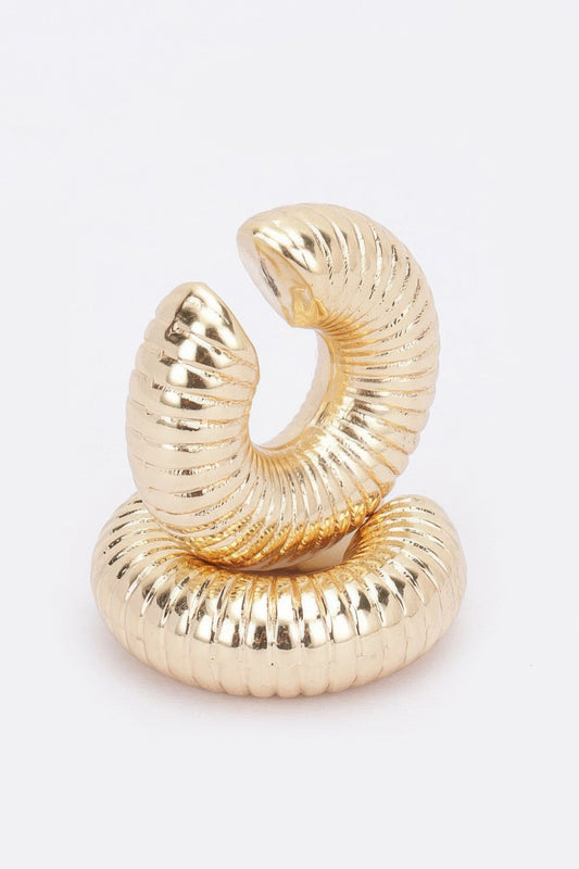 Plastic Cuff Earring - Tigbul's Variety Fashion Shop