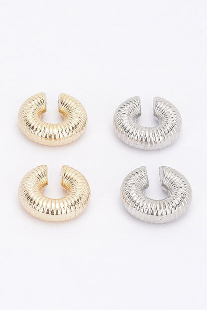 Plastic Cuff Earring - Tigbul's Variety Fashion Shop
