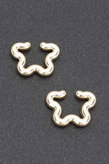 Plastic Cuff Earring - Tigbul's Variety Fashion Shop