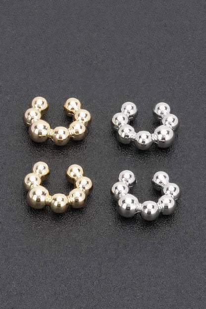 Plastic Cuff Earring - Tigbul's Variety Fashion Shop