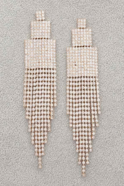 Rhinestone Earring - Tigbul's Variety Fashion Shop