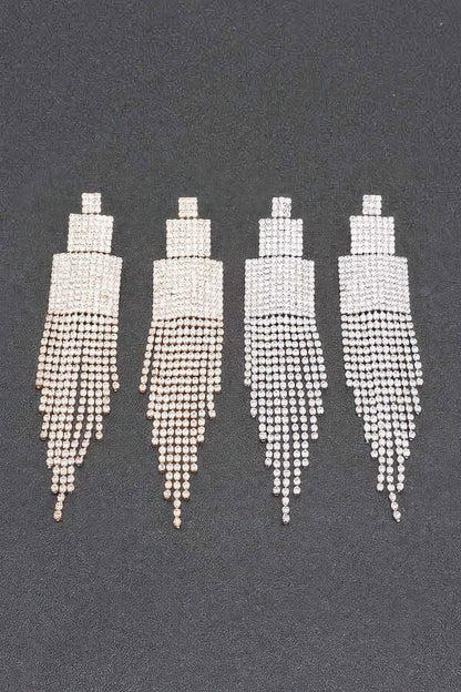 Rhinestone Earring - Tigbul's Variety Fashion Shop