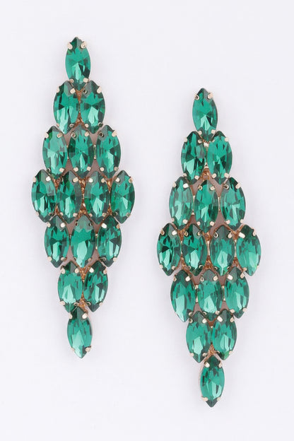 Rhinestone Earring - Tigbul's Variety Fashion Shop