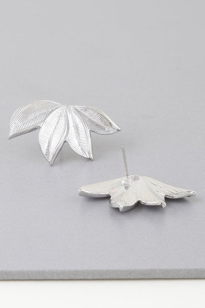 Multi Leaf Stud Earrings - Tigbul's Variety Fashion Shop
