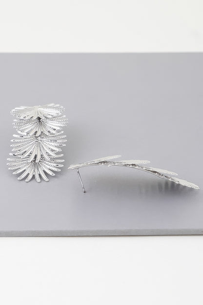 Multi Flare Leaf Drop Earrings - Tigbul's Variety Fashion Shop