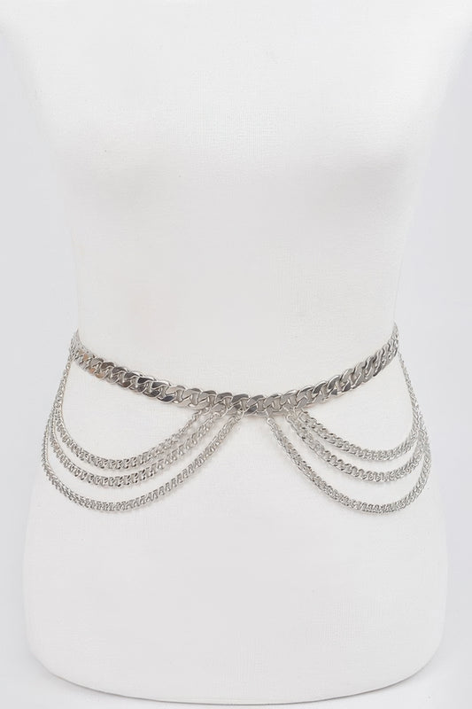 Symmetric Chain Belt - Tigbul's Variety Fashion Shop