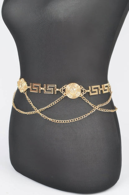 Metal Chain Belt - Tigbul's Variety Fashion Shop