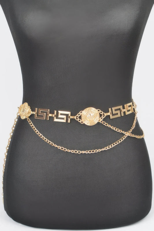 Metal Plus Size Chain Belt - Tigbul's Variety Fashion Shop