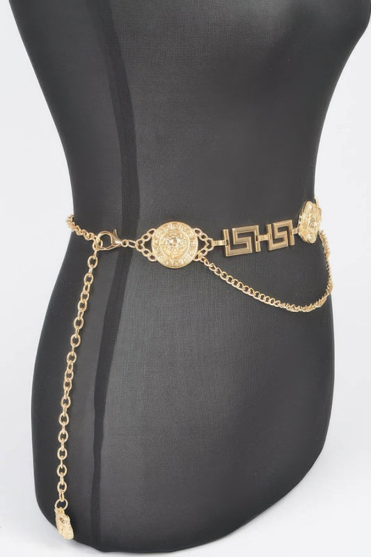 Metal Plus Size Chain Belt - Tigbul's Variety Fashion Shop