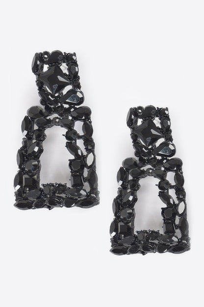 Luxury Cluster Shine Earrings - Tigbul's Variety Fashion Shop