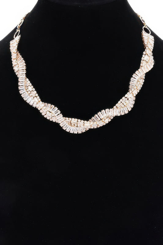 Rhinestone Necklace - Tigbul's Variety Fashion Shop