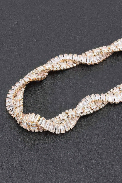 Rhinestone Necklace - Tigbul's Variety Fashion Shop