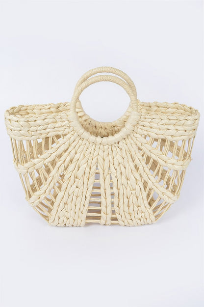 Straw Handmade Beach Bag - Tigbul's Variety Fashion Shop
