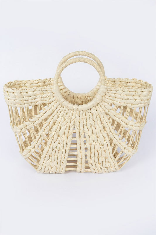 Straw Handmade Beach Bag - Tigbul's Variety Fashion Shop