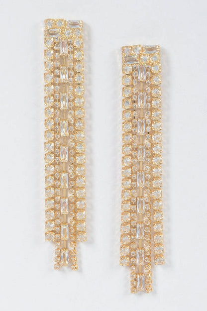 Rhinestone Earring - Tigbul's Variety Fashion Shop