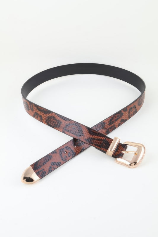 Two Buckle Three Pieces Belt - Tigbul's Variety Fashion Shop