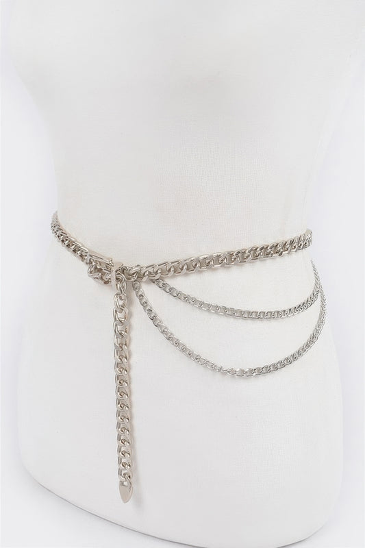 Chain Buckle Belt - Tigbul's Variety Fashion Shop