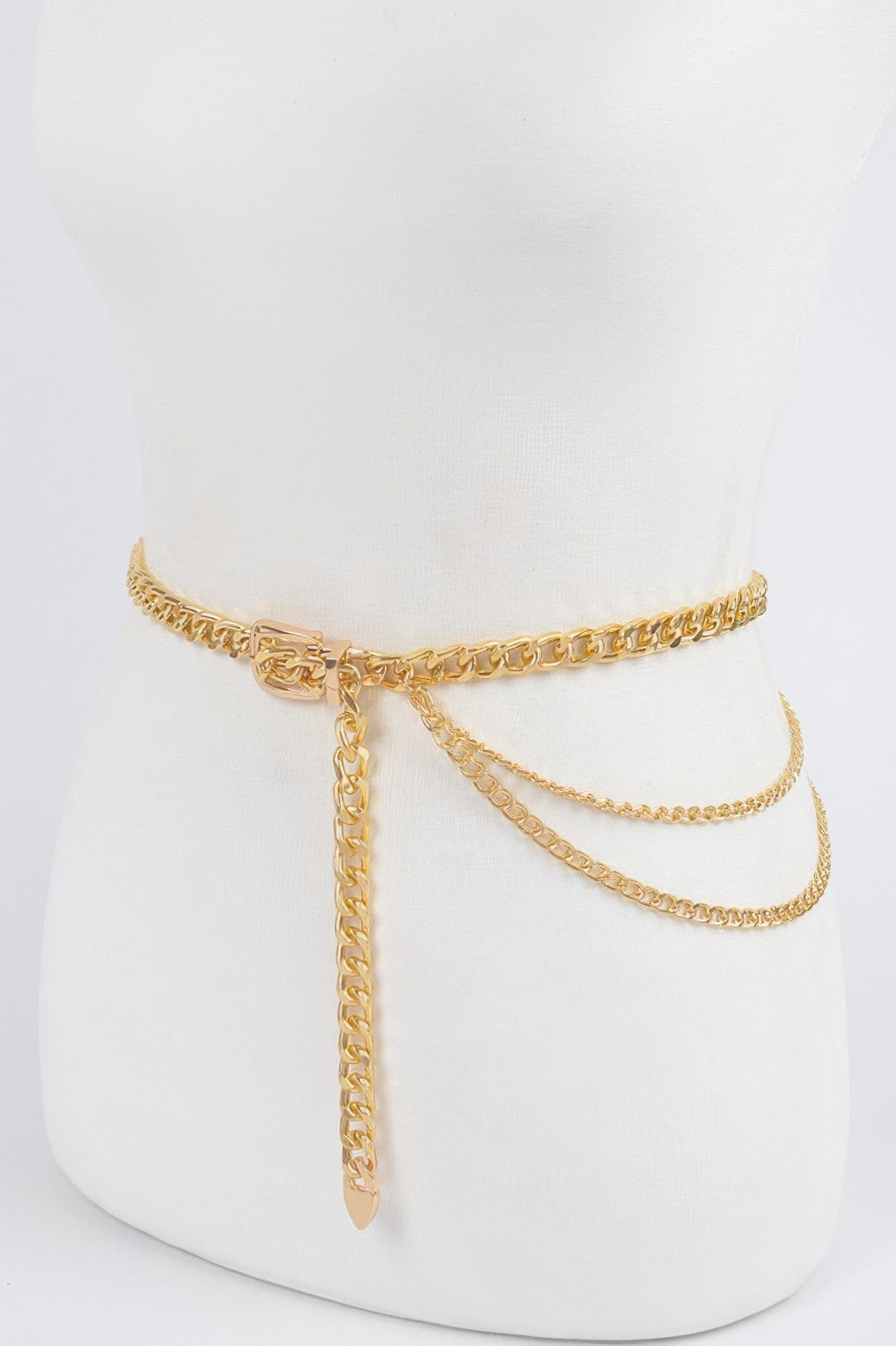 Chain Buckle Belt - Tigbul's Variety Fashion Shop