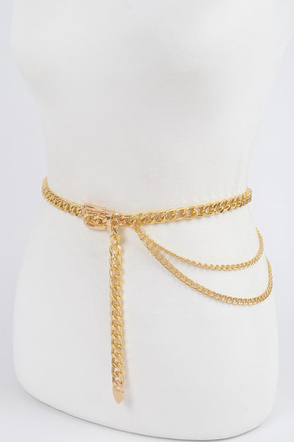 Chain Buckle Belt - Tigbul's Variety Fashion Shop