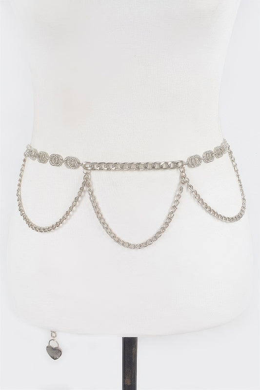 Chain Belt W/ Stone - Tigbul's Variety Fashion Shop