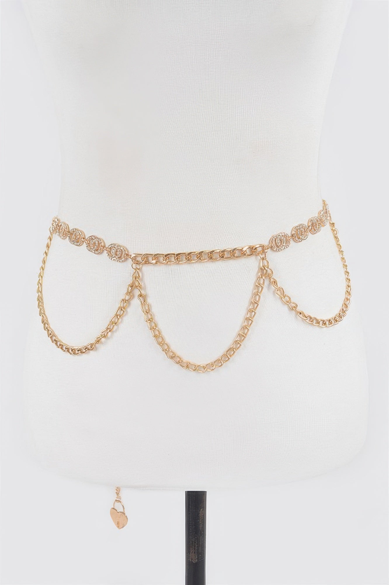 Chain Belt W/ Stone - Tigbul's Variety Fashion Shop