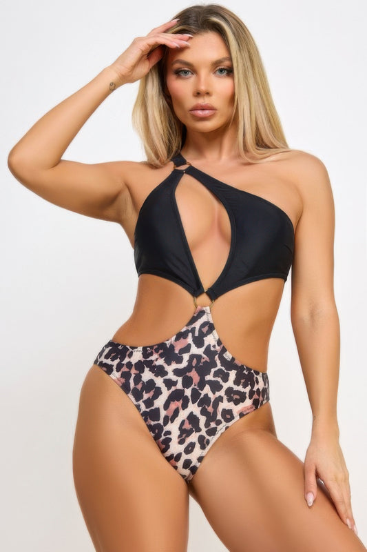 Calypso Cut Out Swimsuit - Tigbul's Variety Fashion Shop