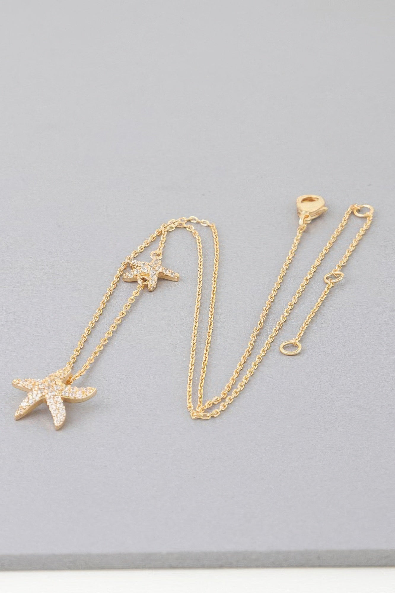Bejeweled Starfish Necklace - Tigbul's Variety Fashion Shop