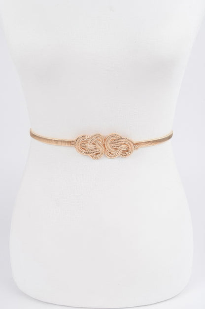 Two Buckle Spring Belt - Tigbul's Variety Fashion Shop