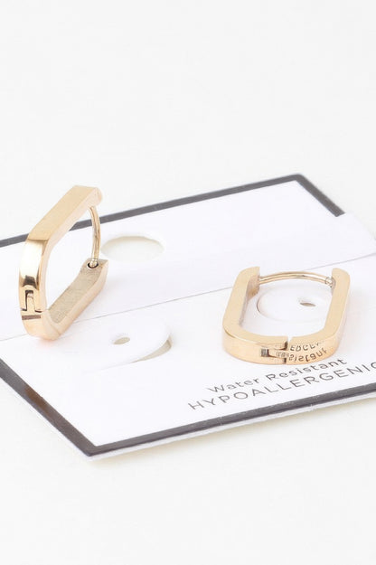Delicate Link Chain Oval Earrings - Tigbul's Variety Fashion Shop