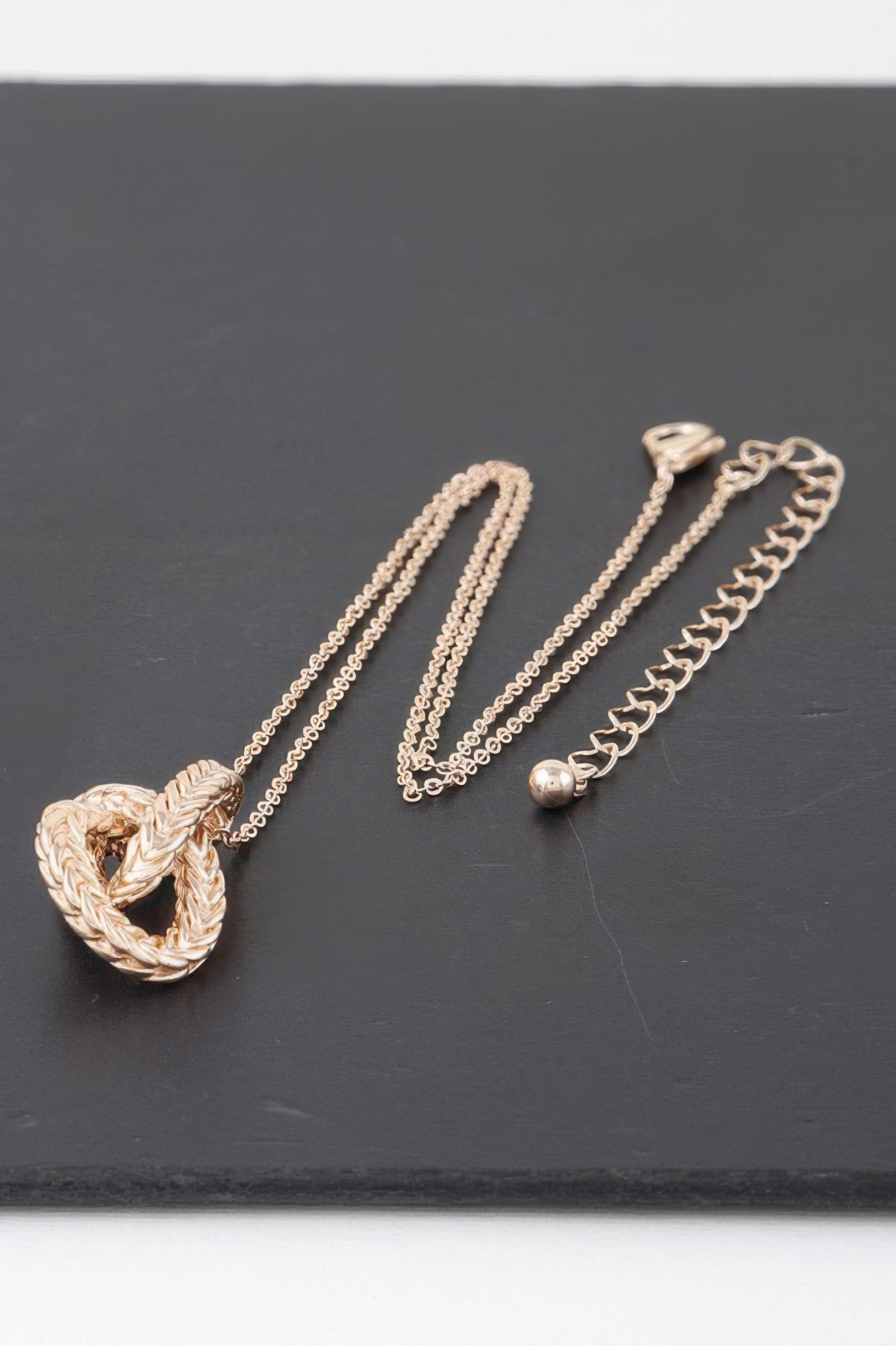 Braided Interweave Pendant Necklace - Tigbul's Variety Fashion Shop