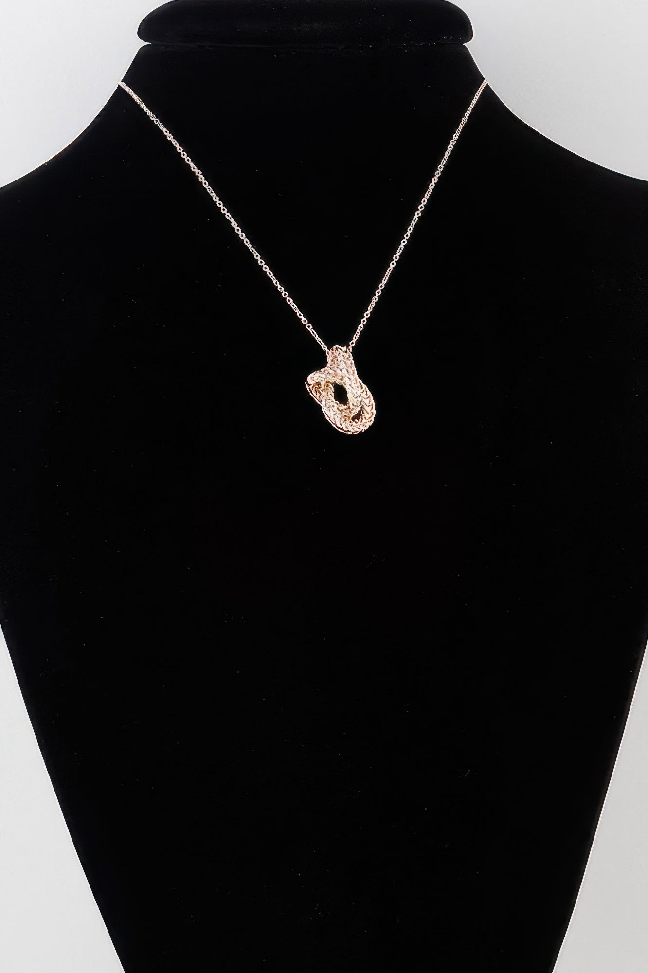 Braided Interweave Pendant Necklace - Tigbul's Variety Fashion Shop